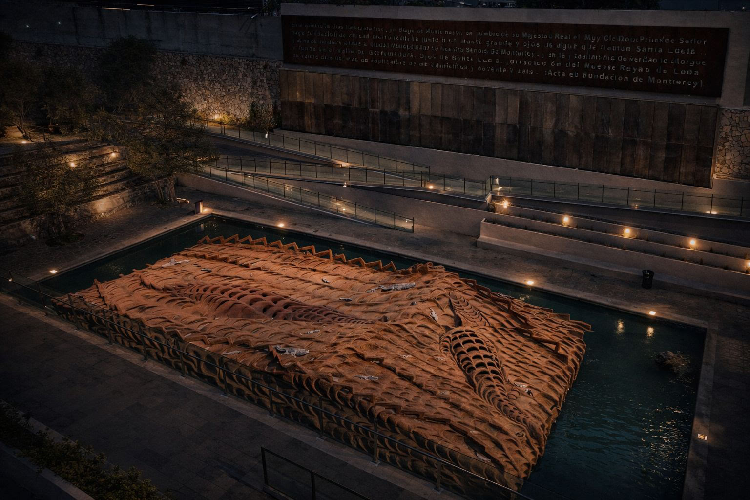 La Lagartera — videomapping de Francisco Toledo