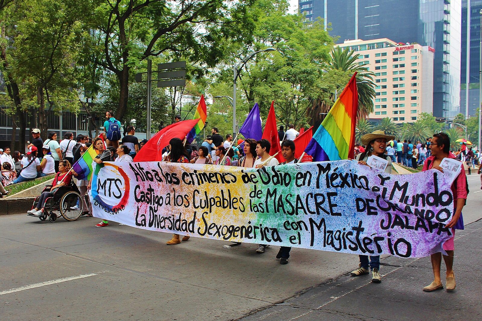 Marcha del Orgullo en la Ciudad de México