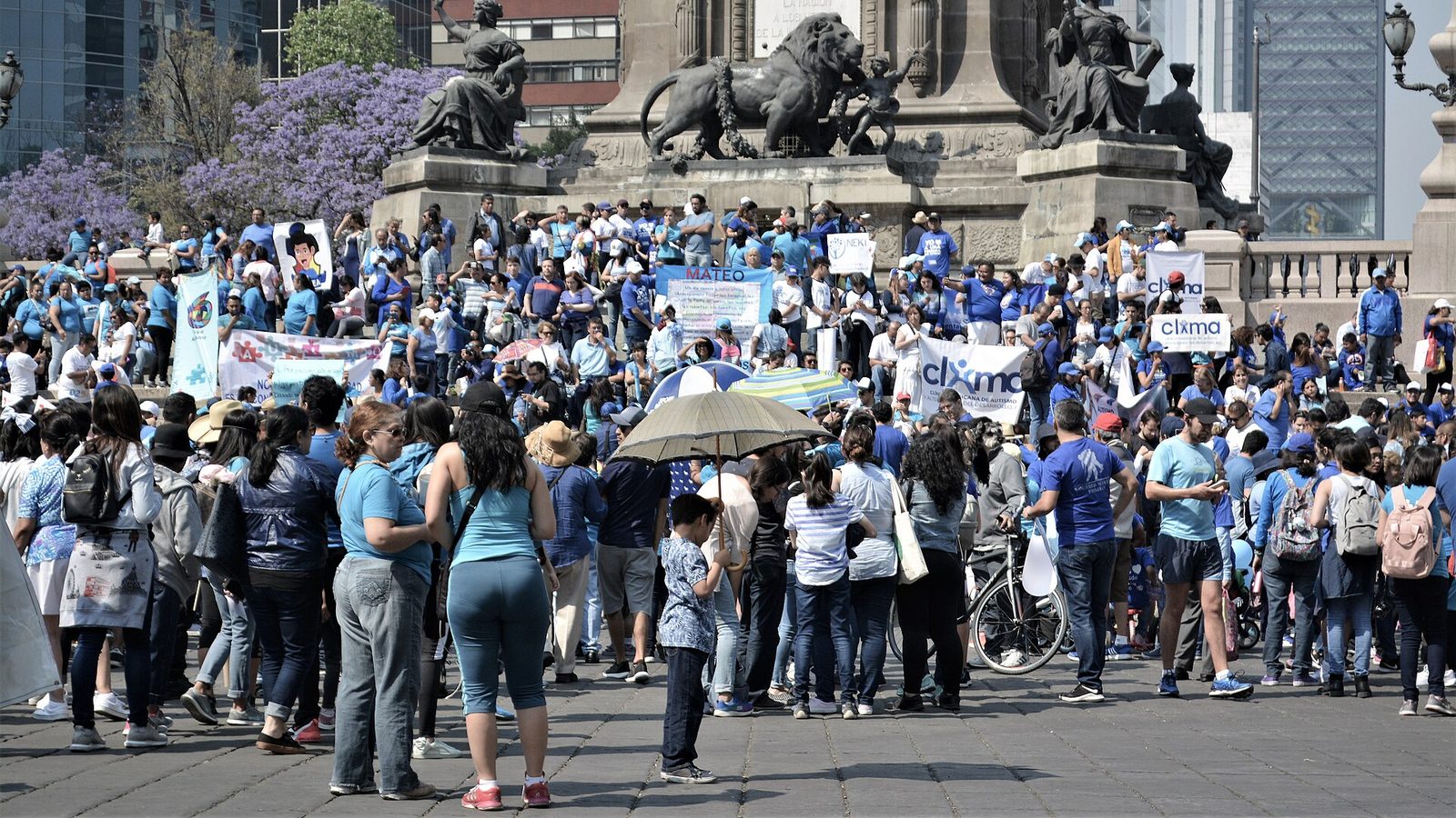 Marcha multitudinaria en la Ciudad de México
